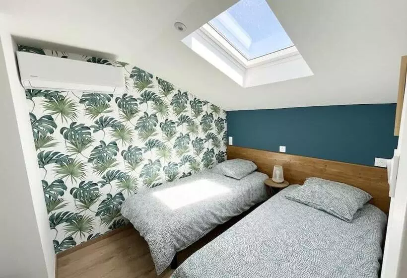 Duplex Centre Ville   50m De La Plage   Clim   Garage   Netflix