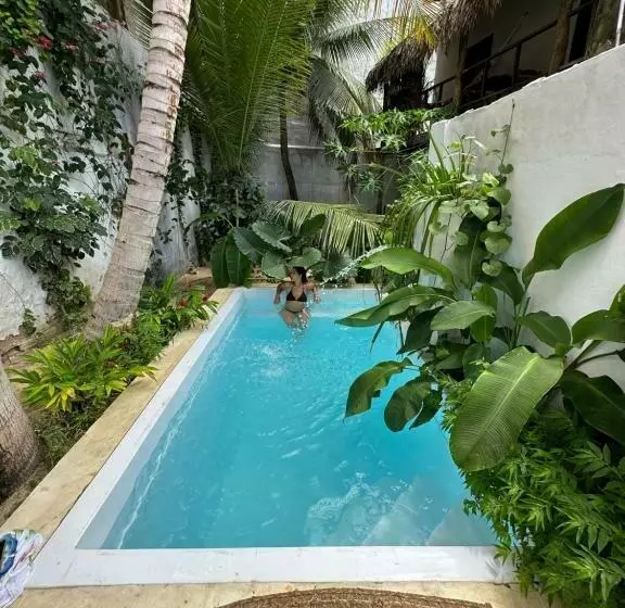 ペンション Chalé Da Sereia Apart Hotel Com Cozina Piscina Oásis No Centro De Jericoacoara