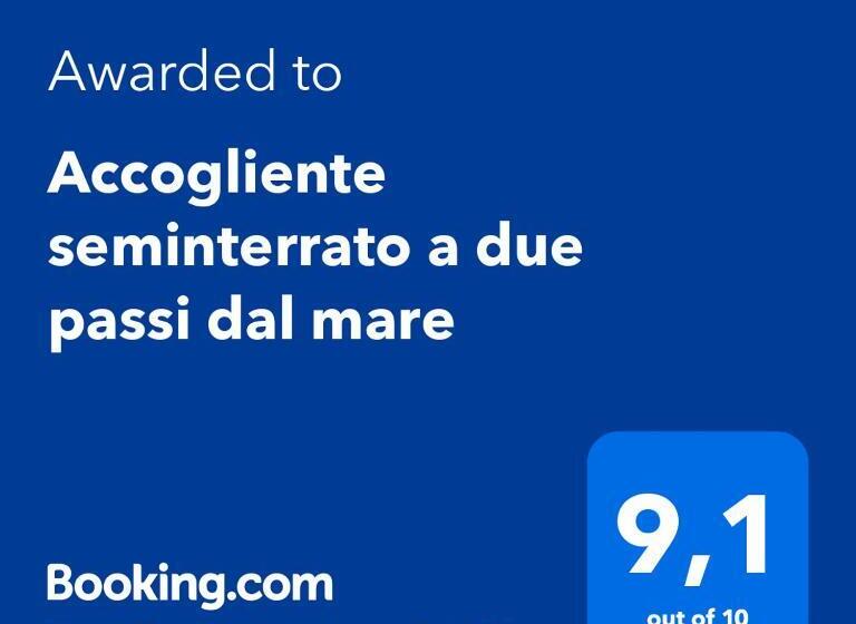 Accogliente Seminterrato A Due Passi Dal Mare