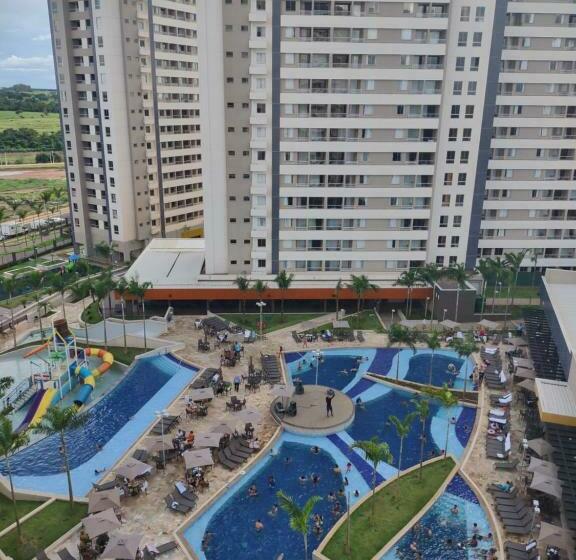 酒店 Solar Das águas Park Resort   Apartamento Em Olímpia Para 5 Pessoas