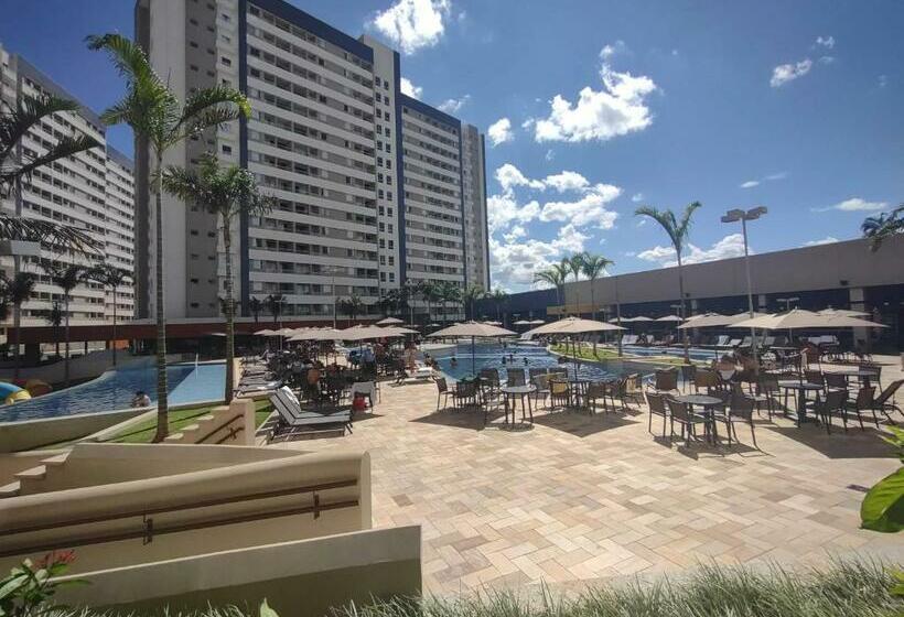 酒店 Solar Das águas Park Resort   Apartamento Em Olímpia Para 5 Pessoas