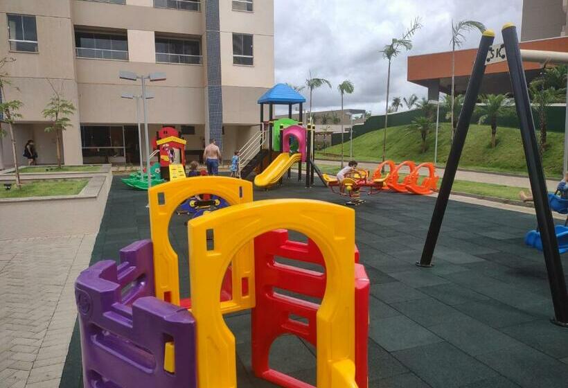 酒店 Solar Das águas Park Resort   Apartamento Em Olímpia Para 5 Pessoas