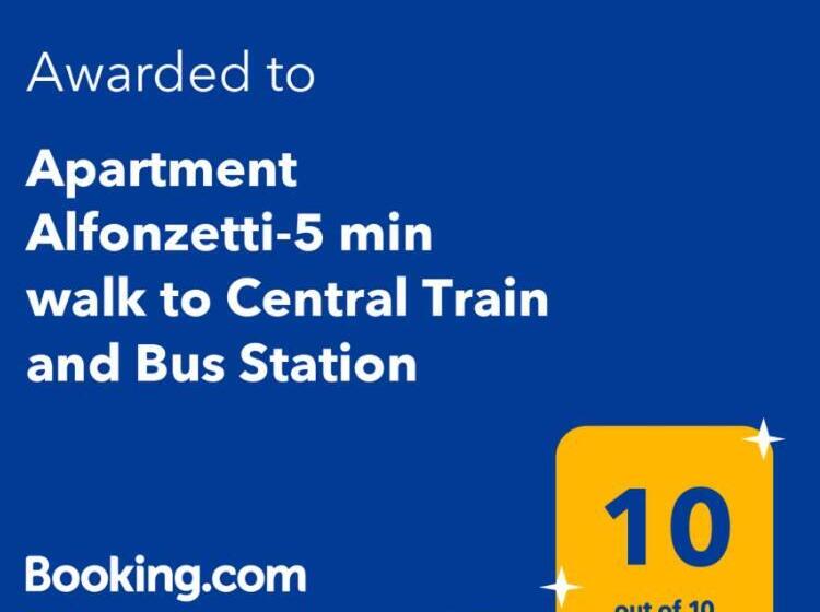 Apartment Alfonzetti 5 Min Walk To Central Train And Bus Station