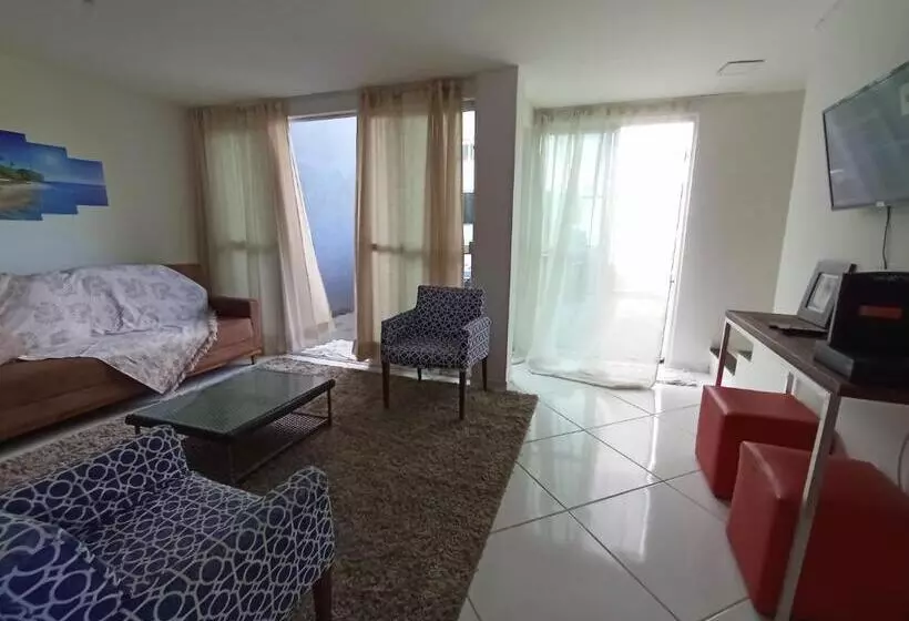 Casa Pertinho Da Praia Com Piscina, Wifi;