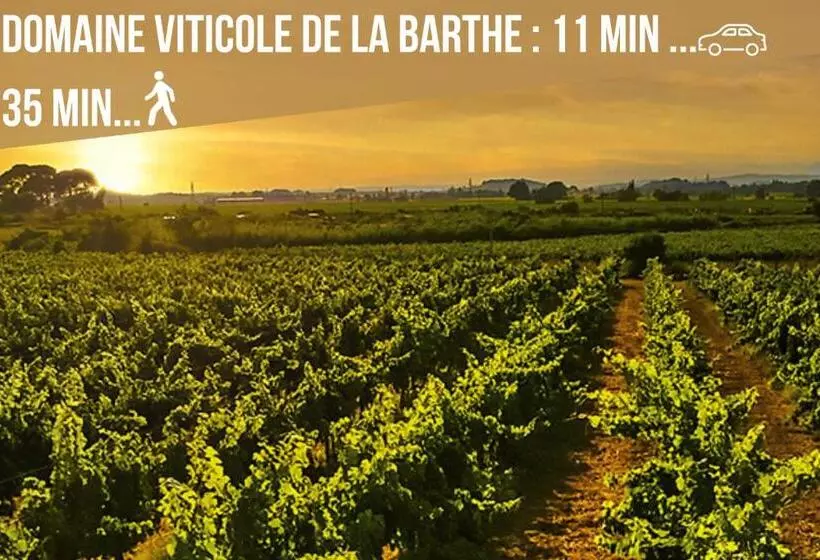 Centre Historique  Free Parking Wifi Netflix Zen&cosy Sleepntripbeziers