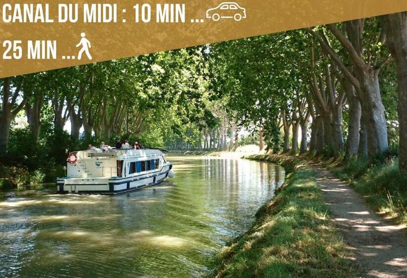 Centre Historique Free Parking Wifi Netflix Zen&cosy Sleepntripbeziers