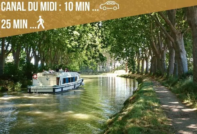 Centre Historique  Free Parking Wifi Netflix Zen&cosy Sleepntripbeziers