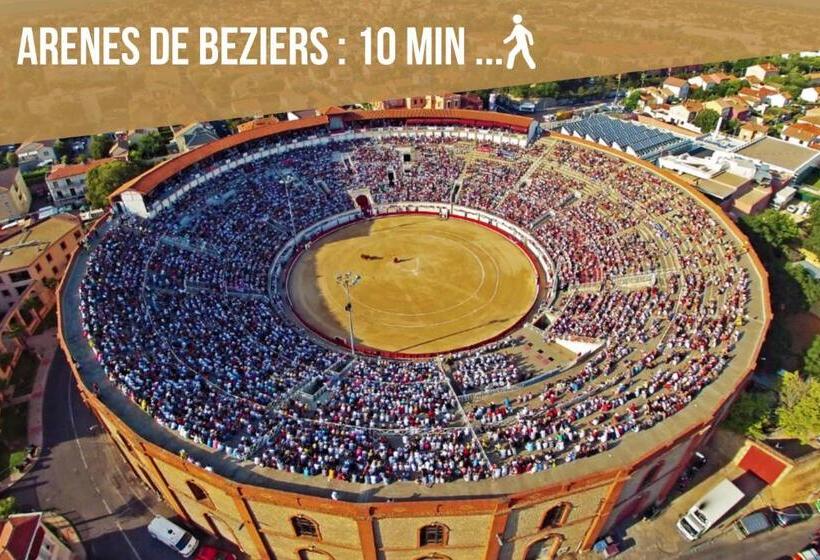 Centre Historique Free Parking Wifi Netflix Zen&cosy Sleepntripbeziers