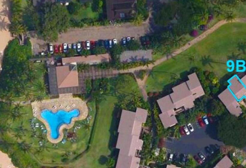 9b Ekahi Village Studio Bath, Garden View   1 Minute Stroll To Beach!