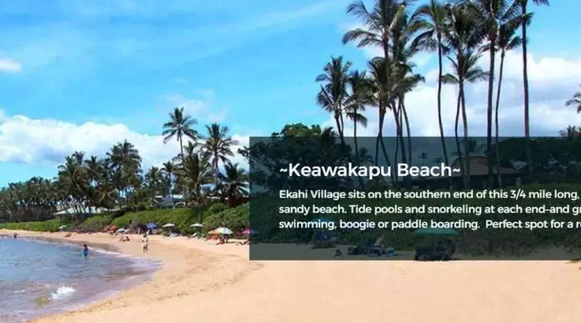 9b Ekahi Village Studio Bath, Garden View   1 Minute Stroll To Beach!