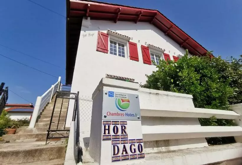 Aamiaismajoitus (B&B) Chambres D Hôtes Hor Dago Près De La Gare D Hendaye Avec Le Petit Déjeuner