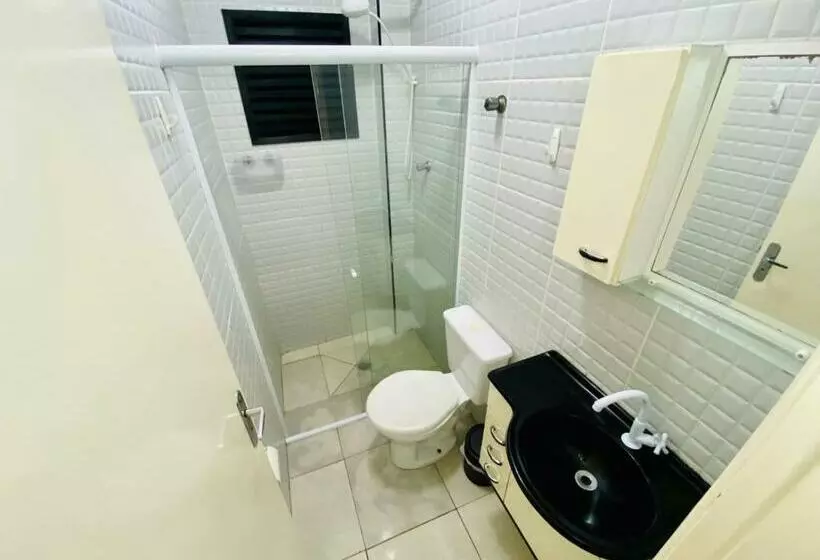 Adorável Flat Na Praia Da Ocian  Praia Grande