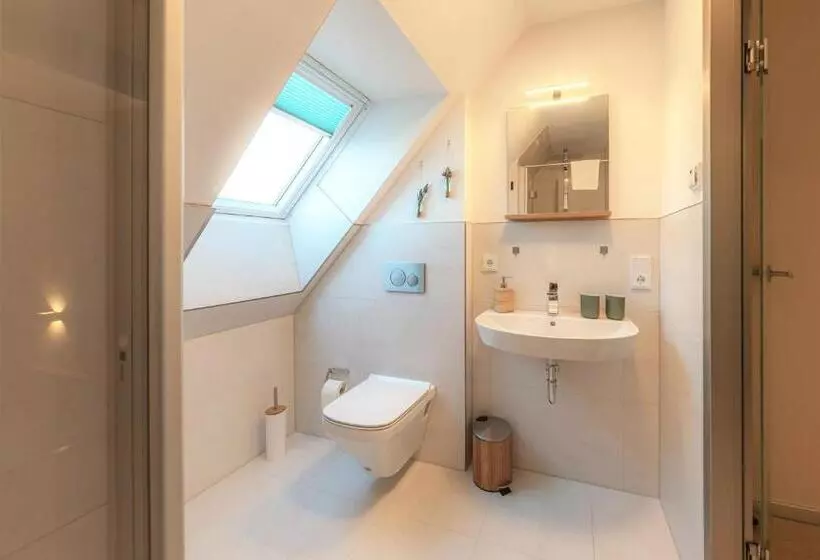 Ferienhaus Wasserblick Auf Der Insel Mit Sauna