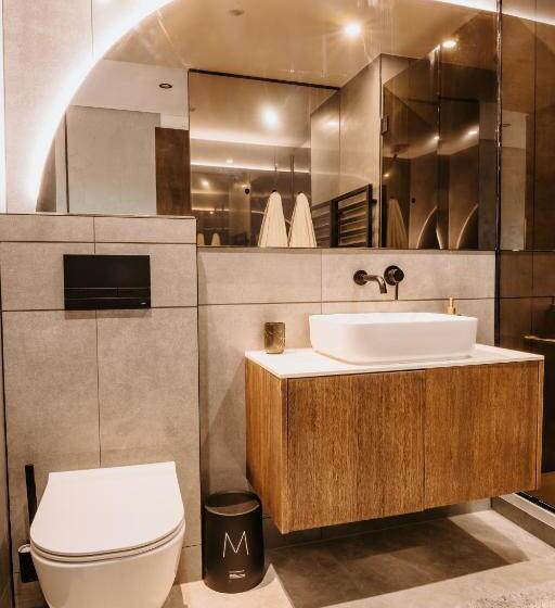 Minimalist Design Penthouse Kosice Old Town