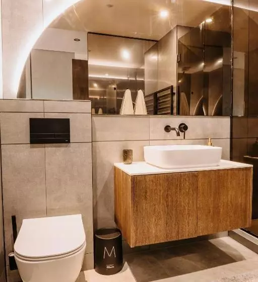Minimalist Design Penthouse   Kosice Old Town
