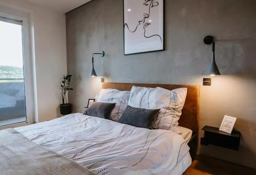 Minimalist Design Penthouse   Kosice Old Town