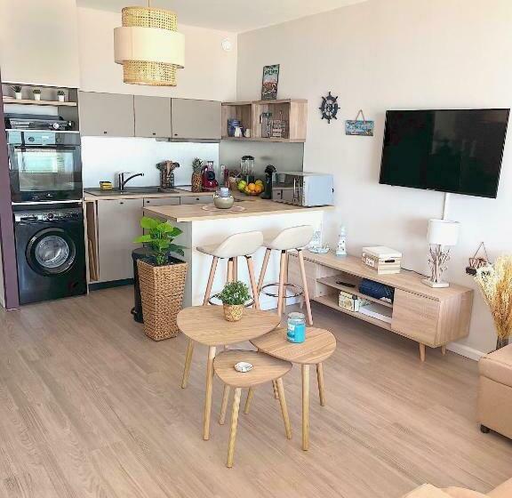 La Perle Du Grau : T1 Avec Exceptionnelle Vue Mer