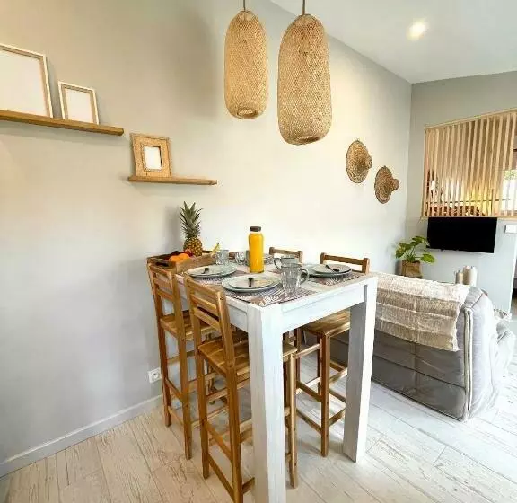 Studio Piscine Balnéo Chauffée