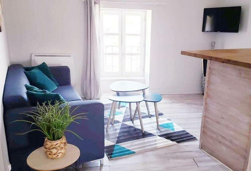 Appartement F2 Centre Ville Issoire Avec Jolie Vue