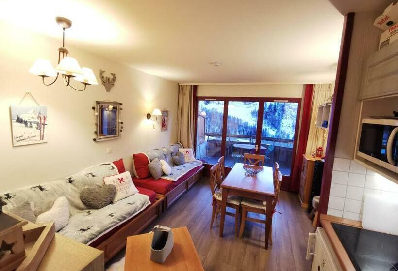 Isola 2000 Coquet 2 Pièces Plein Sud 6 Personnes Parking En Sous Sol Inclus Proche Centre Station