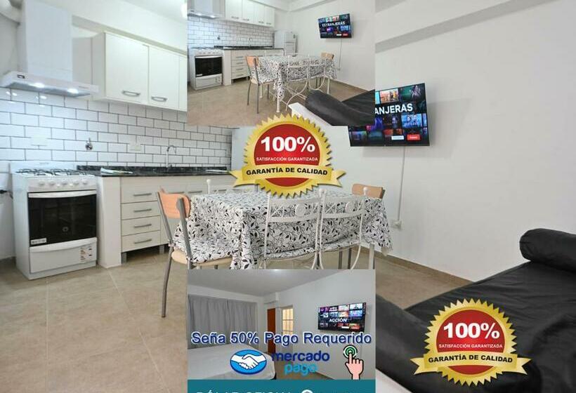 Departamento Encantador Equipado Y Luminoso