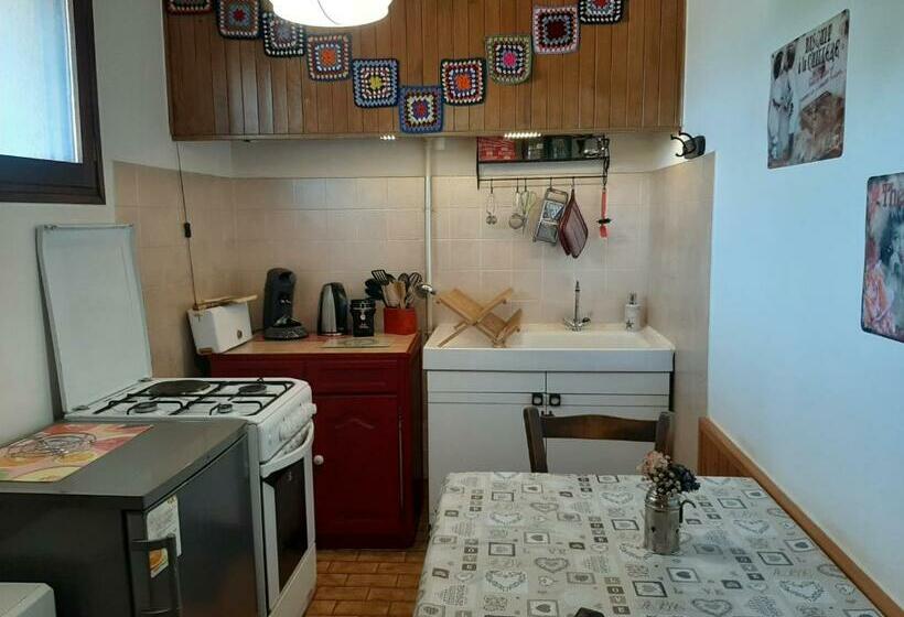 Studio Sympa Avec Terrasse , Maxi 4 Pers.briançon