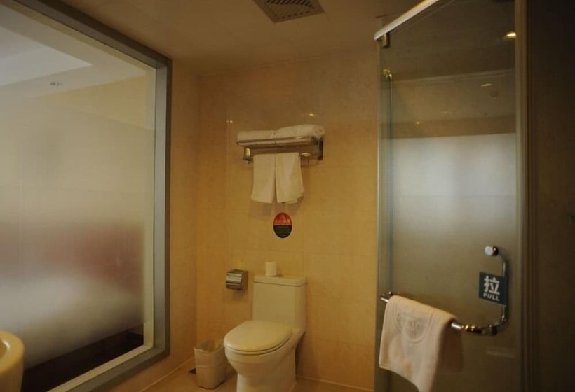 فندق Greentree Inn Jiangsu Suzhou Xiangcheng Huoli Island Business