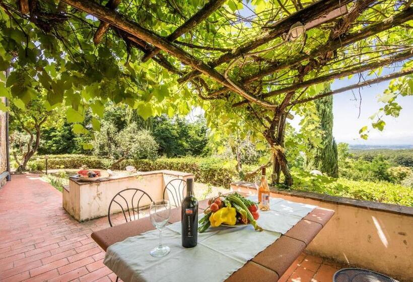 Beautiful Apartment In Montaione With Outdoor Swimming Pool, Wifi And 2 Bedrooms