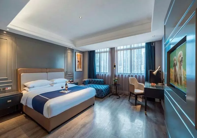 Lanou Hotel Chongqing Hongou Square Wanzhou Guanyinyan