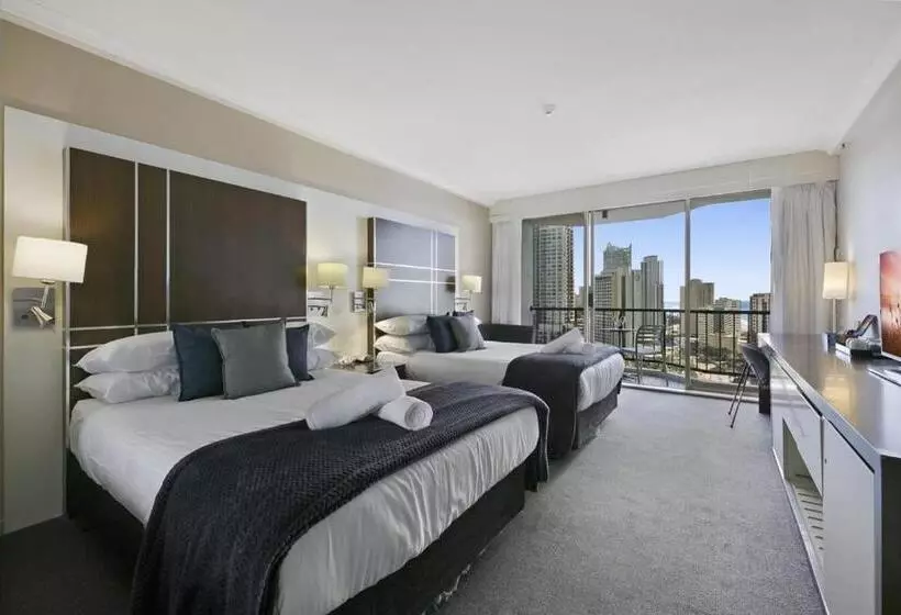Retkeilymaja Ocean View 2 Bed Studio In The Heart Of Surfers