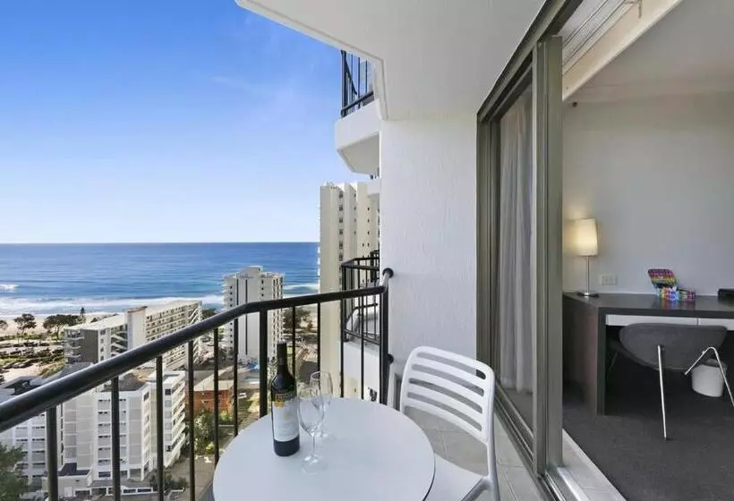 Retkeilymaja Ocean View 2 Bed Studio In The Heart Of Surfers