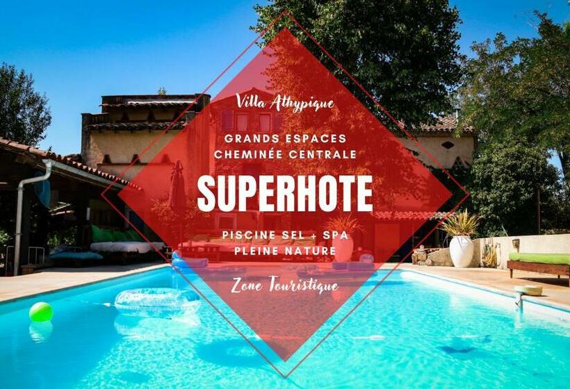 膳宿费 Villa Mas Guapa Dans Le Tarn Albigeois 81