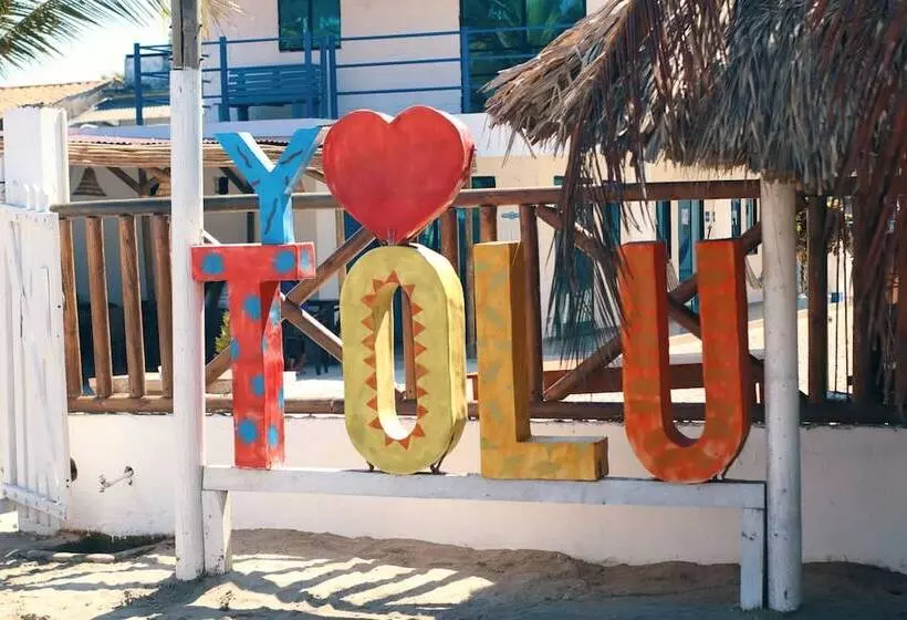ホテル Cabañas Bahia Azul