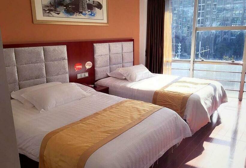 בית מלון כפרי Thank Inn Plus  Suzhou Likou Xutugang Subway Station