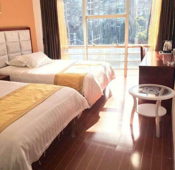 בית מלון כפרי Thank Inn Plus  Suzhou Likou Xutugang Subway Station