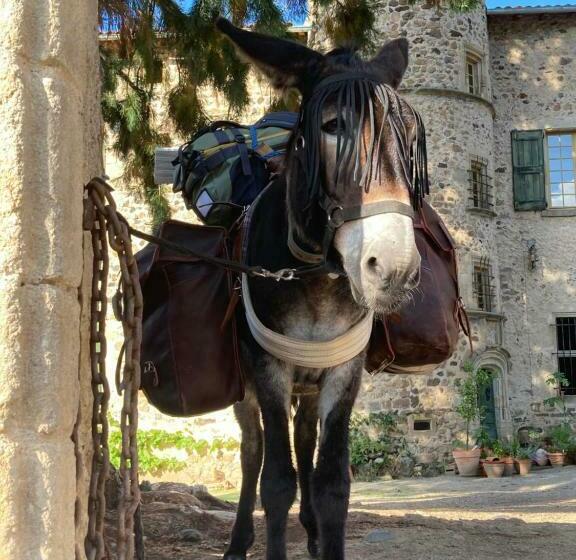 مبيت وإفطار Chateau Paysan Ecolobio De Durianne