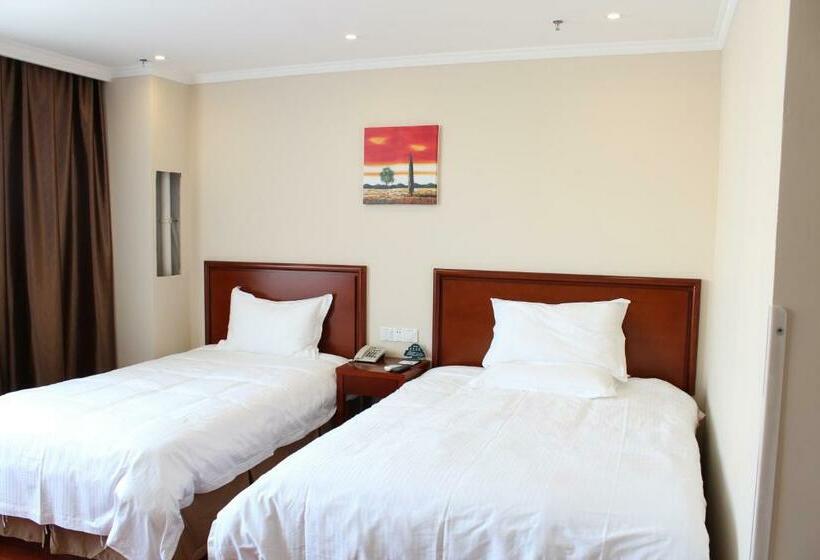 Otel Greentree Inn Zhangjiakou Yu County Bus Station Business