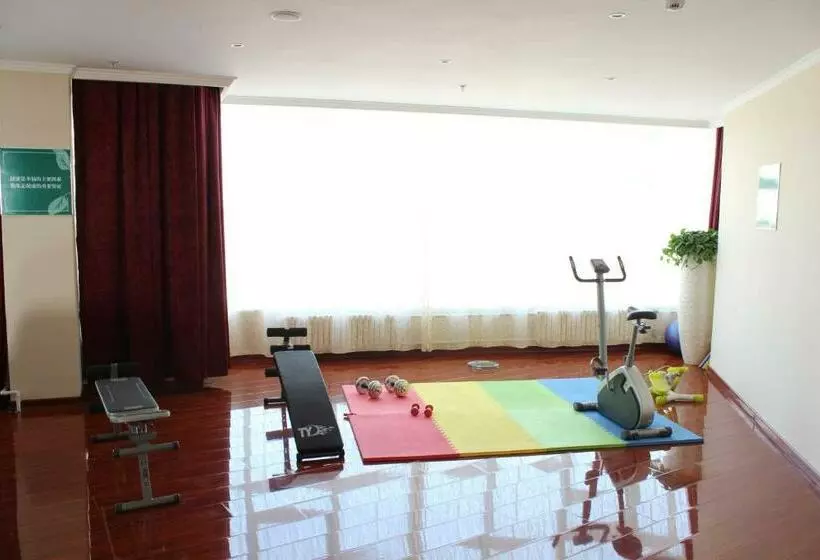 Hotelli Greentree Inn Zhangjiakou Yu County Bus Station Business