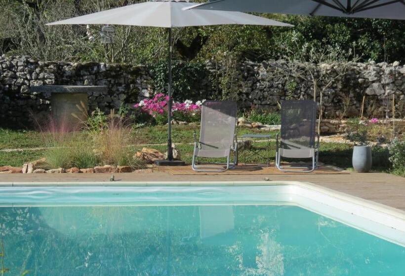 פנסיון A Deux Pas De St Cirq Lapopie, La Chambre Du Cocher Des Murets De L Isa