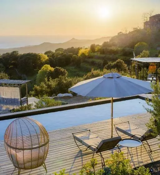 ペンション Terre De Maquis, Maison D Hôtes Vue Mer Corse
