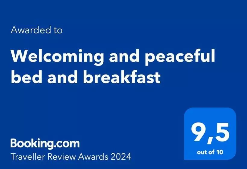 Welcoming And Peaceful Bed And Breakfast