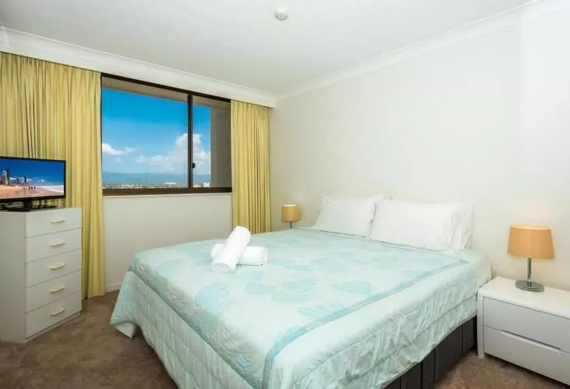 בית מלון כפרי Breakers North Absolute Beachfront Apartments