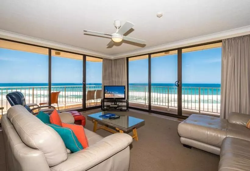 בית מלון כפרי Breakers North Absolute Beachfront Apartments