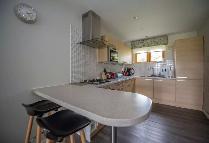 田舎風ホテル Loch Lomond Waterfront Luxury Lodges