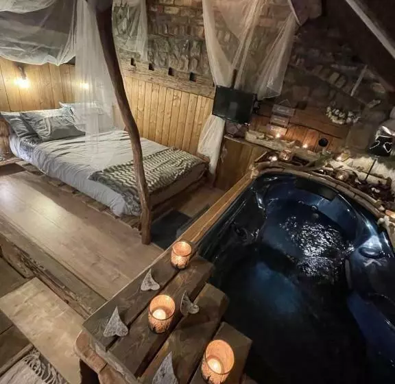ベッドアンドブレックファースト Au Bien Etre D’elise   Chambre D’hôte