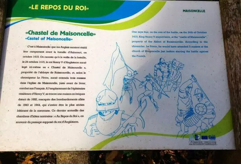 Aamiaismajoitus (B&B) Au Repos Du Roi