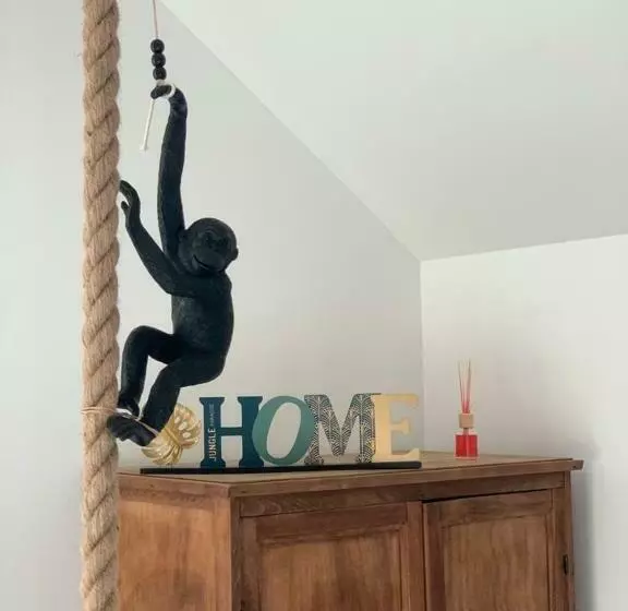 Aamiaismajoitus (B&B) La Bulle Suspendue