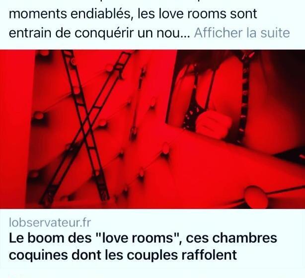 Отель Redroom Loveroom Chambre Spa Privative Insolite Thème 50 Nuances De Grey