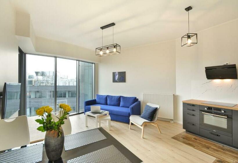 Apartments In  Hanza Tower  Sauna&pool