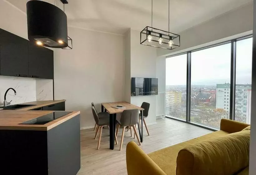 Apartments In  Hanza Tower  Sauna&pool